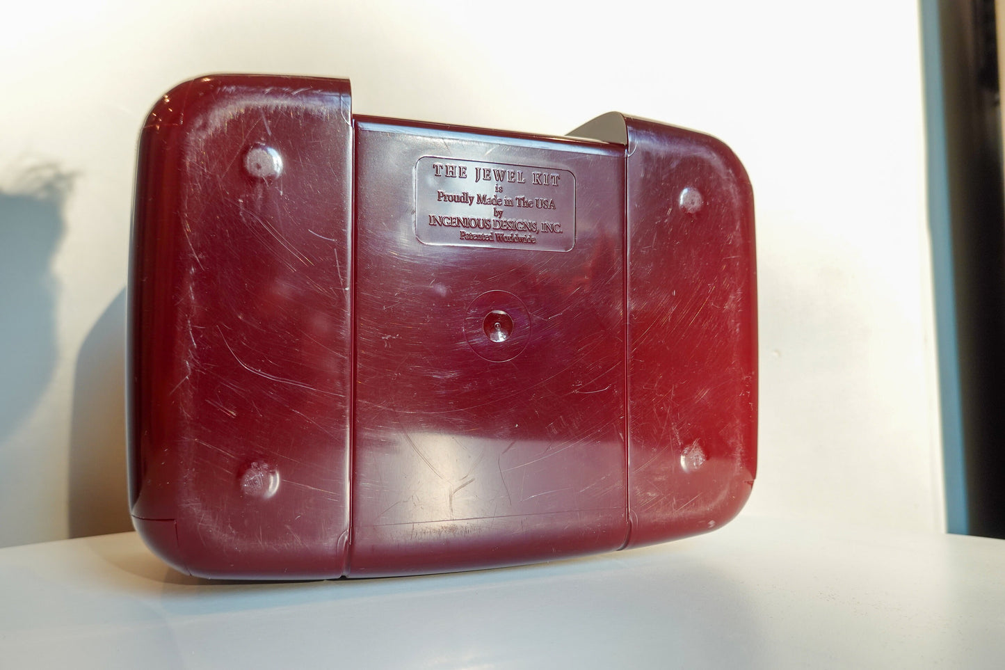 80's Expandable Jewelry Box - The Jewel Kit - High Capacity Jewelry Box - Portable Jewelry Box - Vintage Jewelry Box