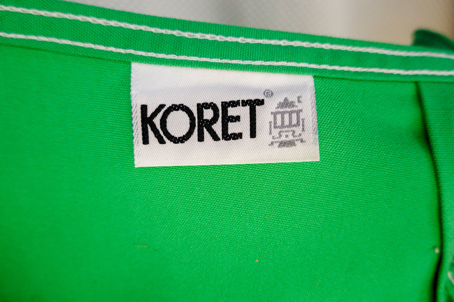 70's Green Wrap Skirt - Extremely Flattering and Adjustable "Trickskirt" - Koret / Koratron Cotton Fabric - 28" to 41.5" Waist
